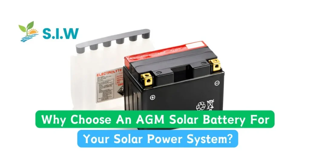 AGM Solar Battery