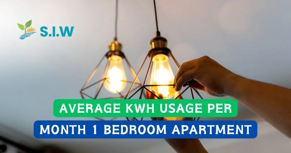 Average kwh Usage Per Month 1 Bedroom Apartment