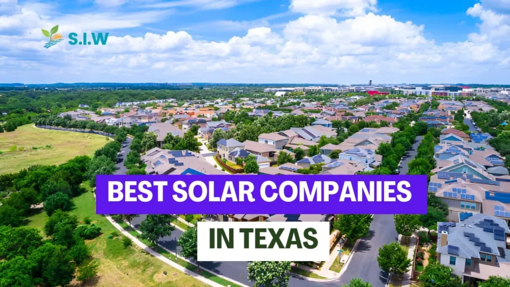 Best Solar Companies In Texas