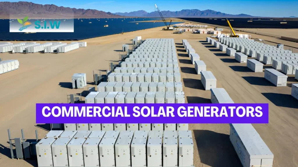 Commercial Solar Generators