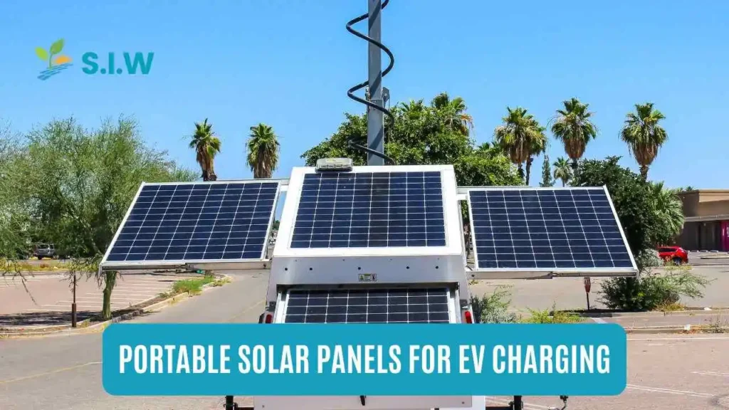 Portable Solar Panels for EV Charging