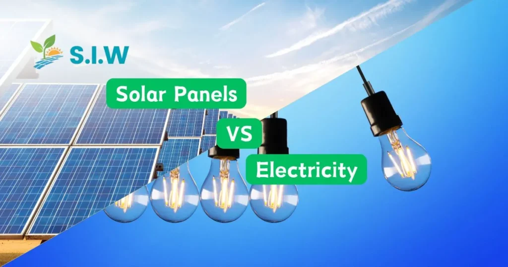 Solar Panels VS Electricity