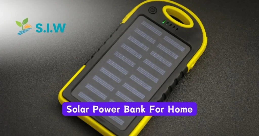 Solar Power Bank For Home