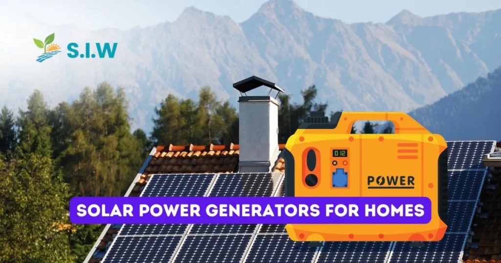 Solar Power Generators for Homes