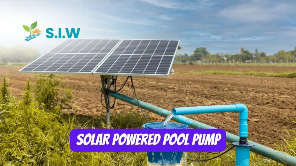 Solar Powered Pool Pump