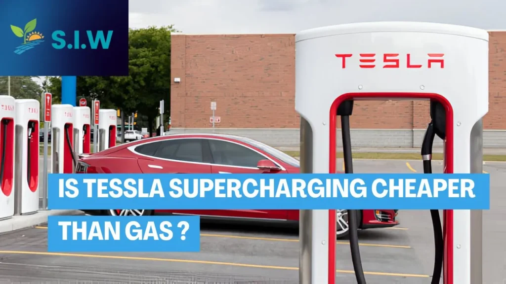 Tesla Supercharging cheaper than gas