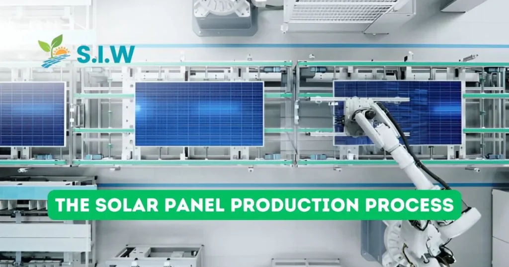 The Solar Panel Production Process