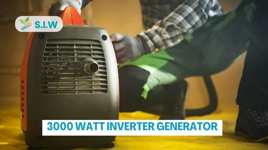 A 3000-watt inverter generator can run small appliances, TVs, and a few tools, but not large AC units.