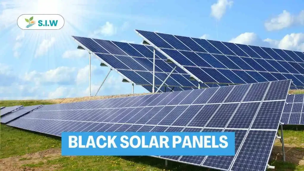 Elegant Black Solar Panels for Enhanced Energy Efficiency