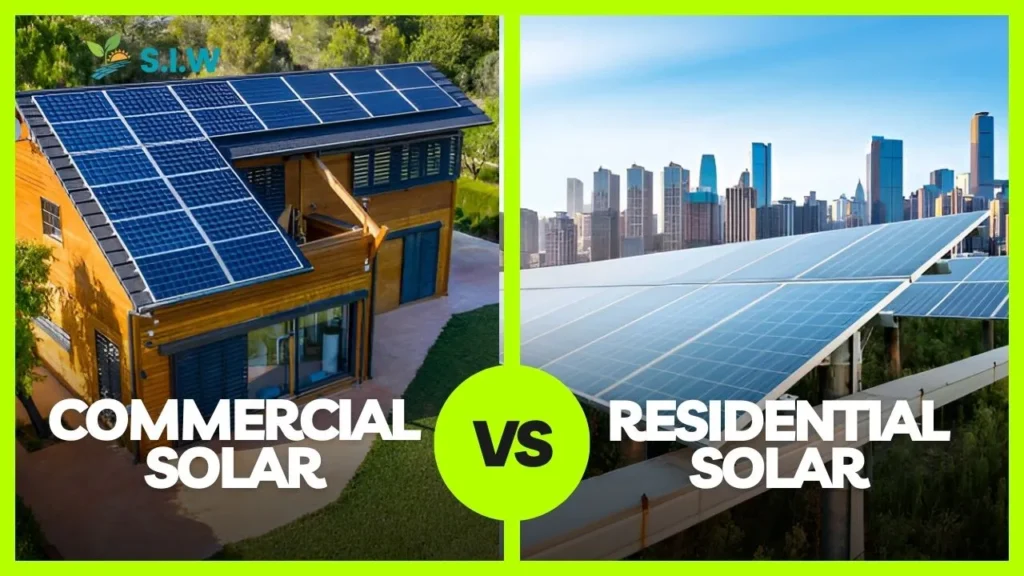 commercial vs residential solar