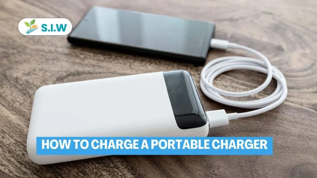 How to Charge a Portable Charger