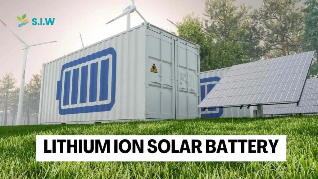 lithium ion solar battery