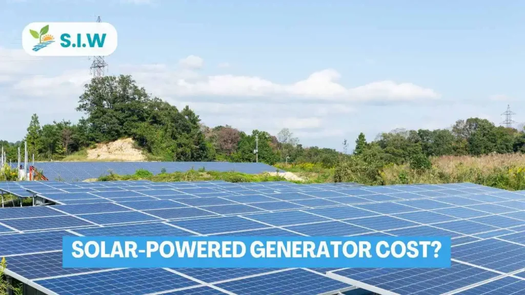 How Much Does a Solar-Powered Generator Cost?