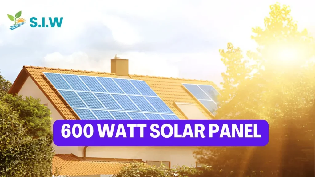 600 Watt Solar Panel