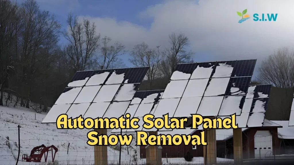 Automatic Solar Panel Snow Removal