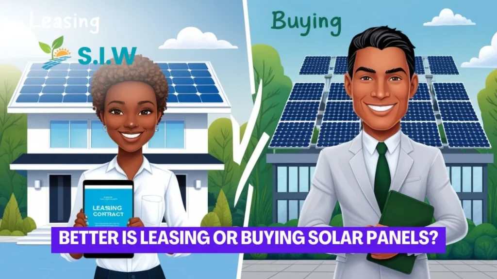 Better is Leasing or Buying Solar Panels