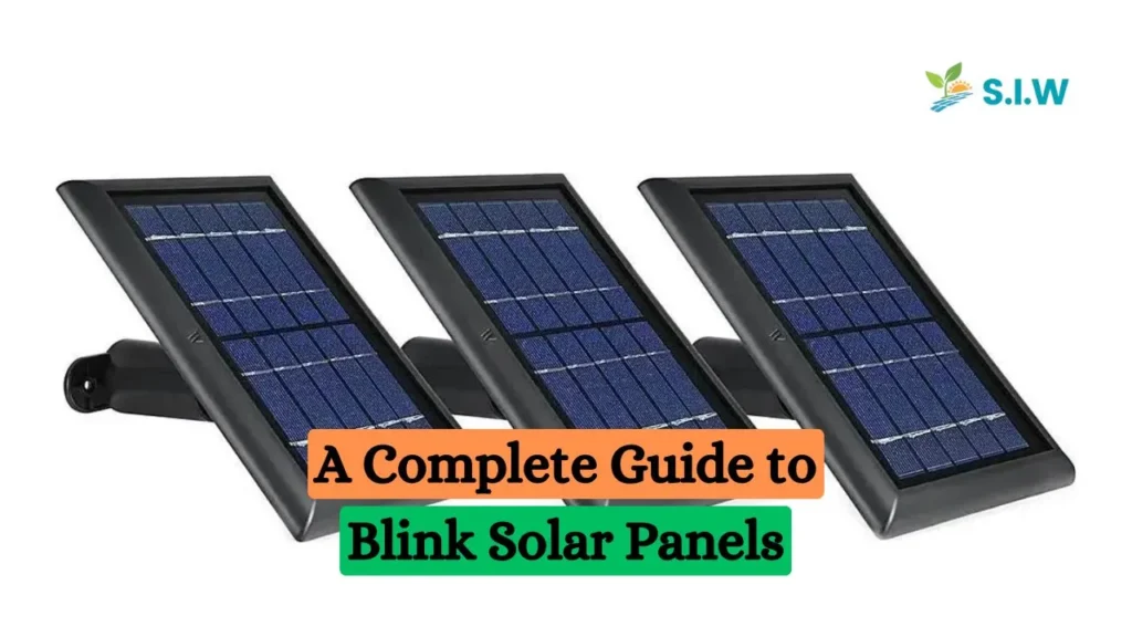 Blink Solar Panels