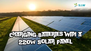 Charging Batteries with a 220W Solar Panel