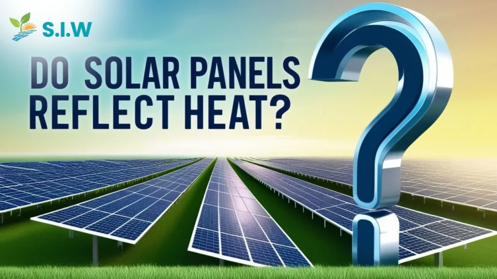 Do Solar Panels Reflect Heat