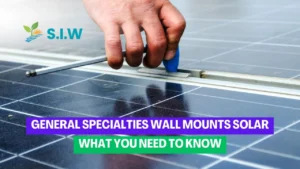 general specialties wall mounts solar