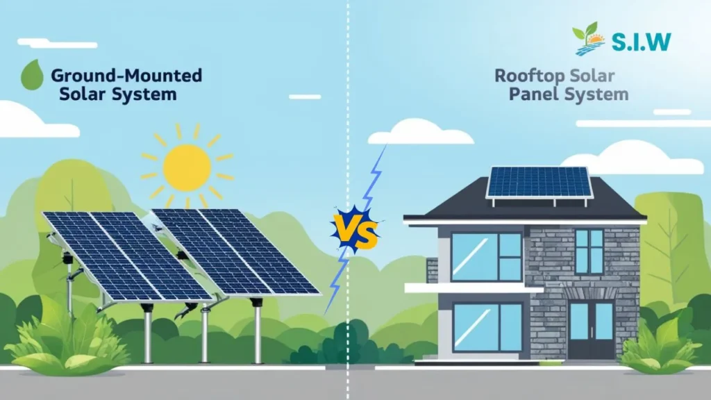 Ground-Mounted vs. Rooftop Solar Panel