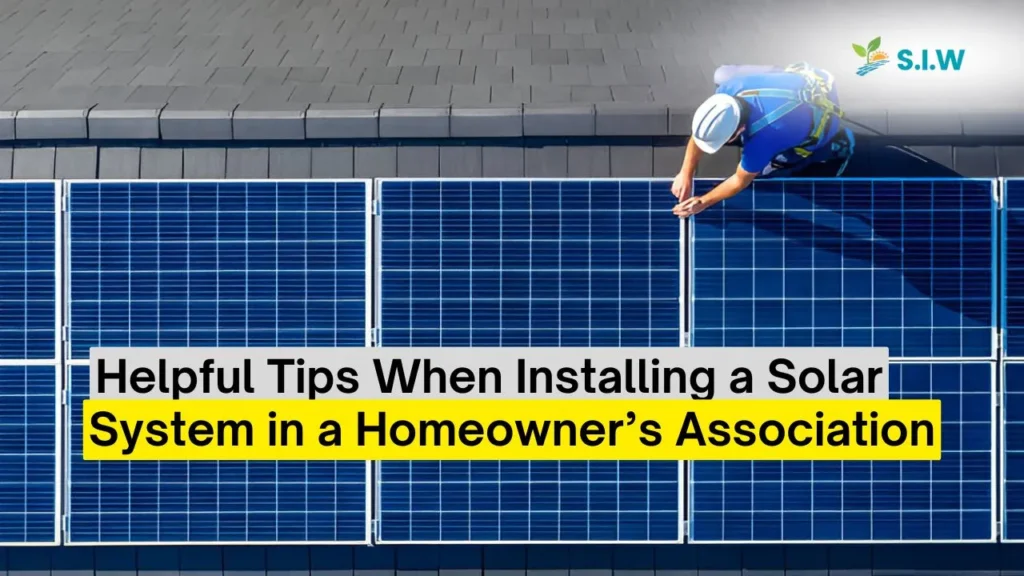 Installing Solar in a Homeowners Association: Tips