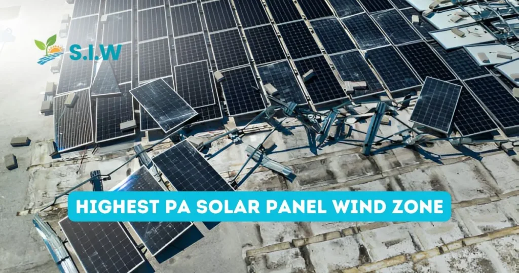 Highest pa Solar Panel Wind Zone