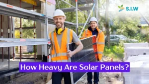 how heavy are solar panels