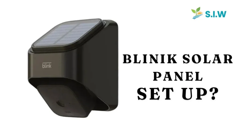 How to Set Up the Blink Solar Panel Mount