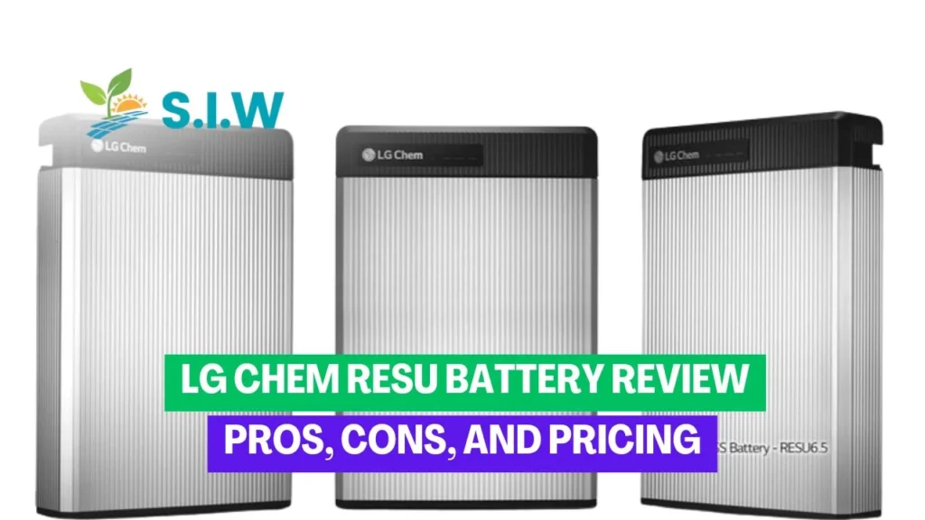 LG Chem RESU Battery Review