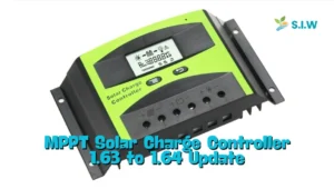 MPPT Solar Charge Controller 1.63 to 1.64 Update