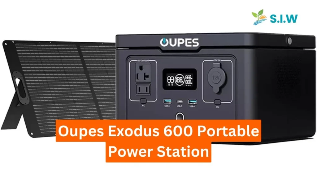 Oupes Exodus 600 Portable Power Station 600w/256wh Mini Solar Generator