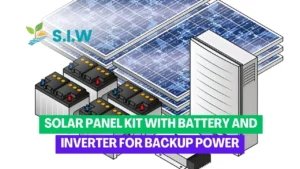 Solar Panel Kit with Battery and Inverter