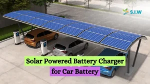 solar powered battery charger for car battery