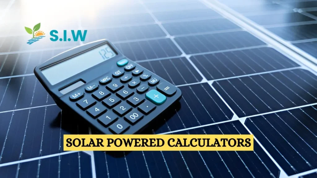 Solar-Powered Calculators