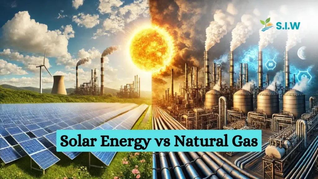 Solar energy vs natural gas