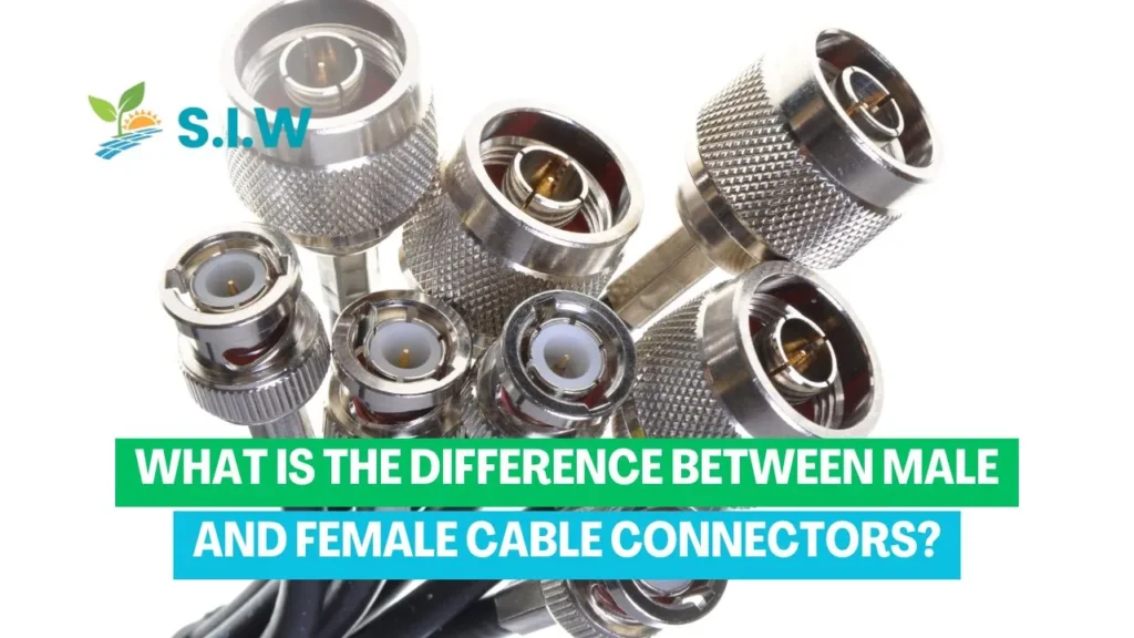 What Is the Difference Between Male and Female Cable Connectors