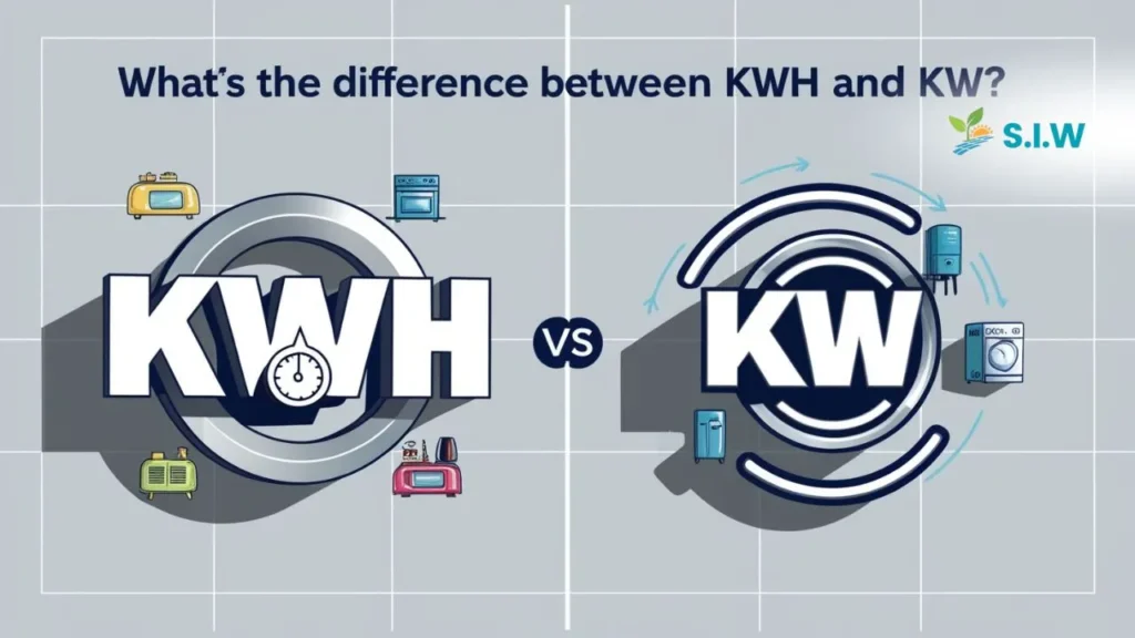 What’s The Difference Between kWh And kW