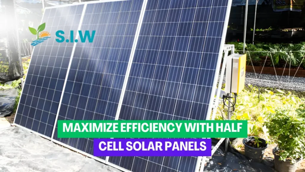 half cell solar panel