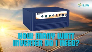 How Many Watt Inverter Do I Need