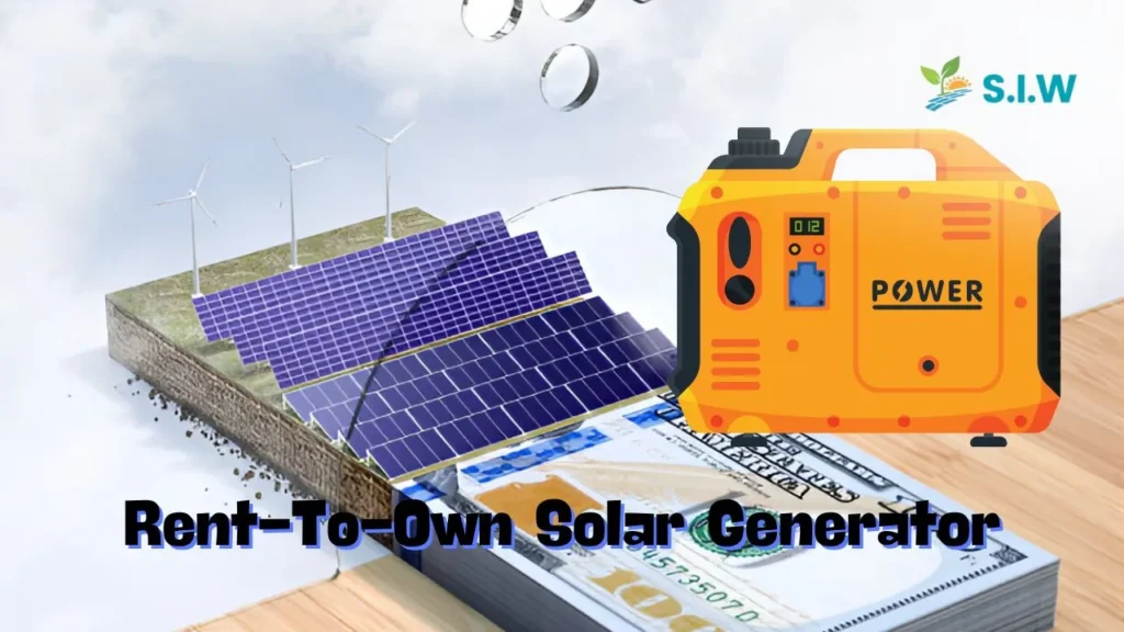 Rent-To-Own Solar Generator