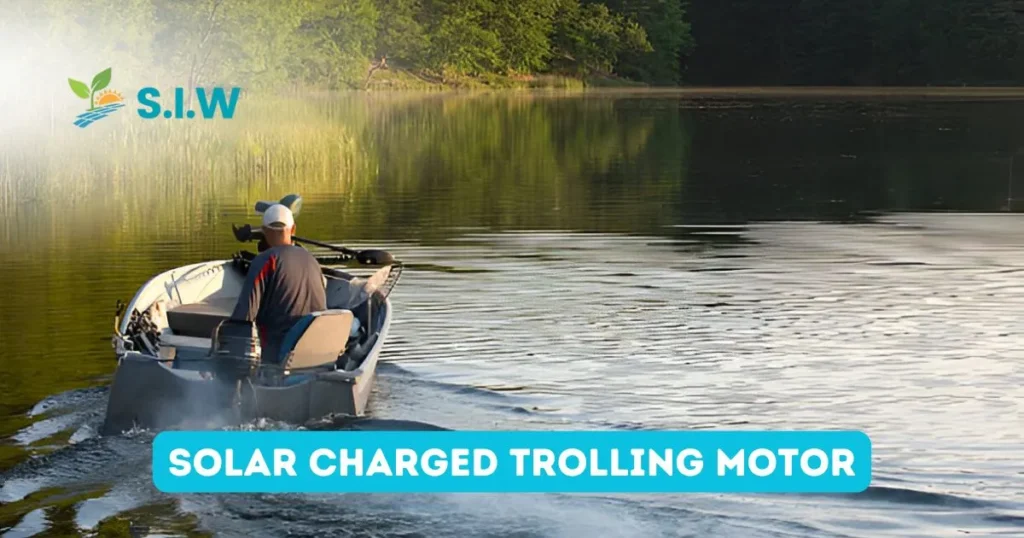 solar charged trolling motor