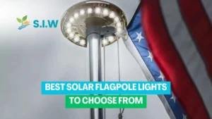 solar flagpole light