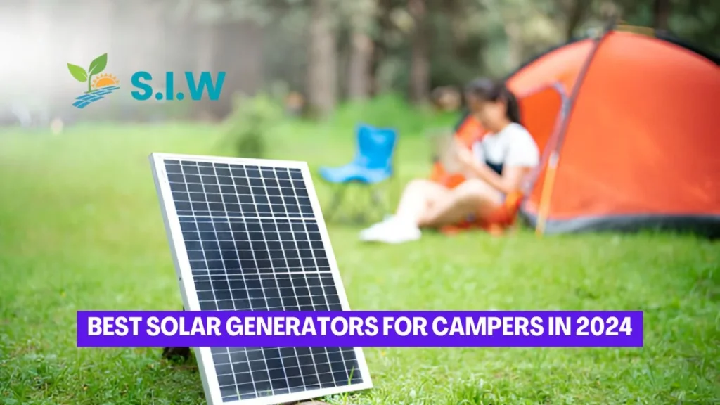 solar generators for campers