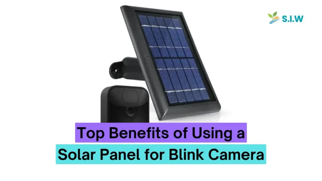 solar panel for blink camera