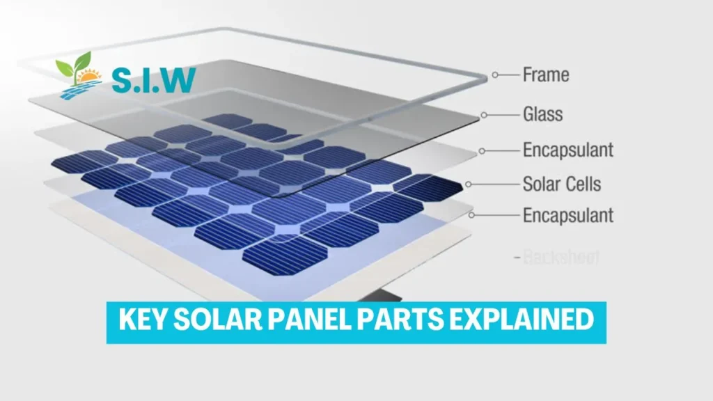 solar panel parts