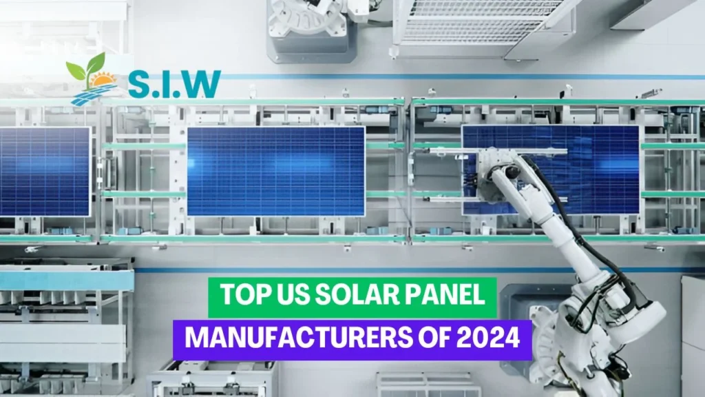 us solar panel manufacturers