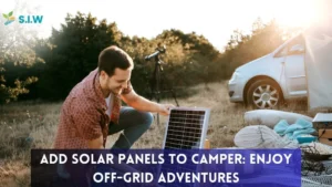 Add Solar Panels to Camper