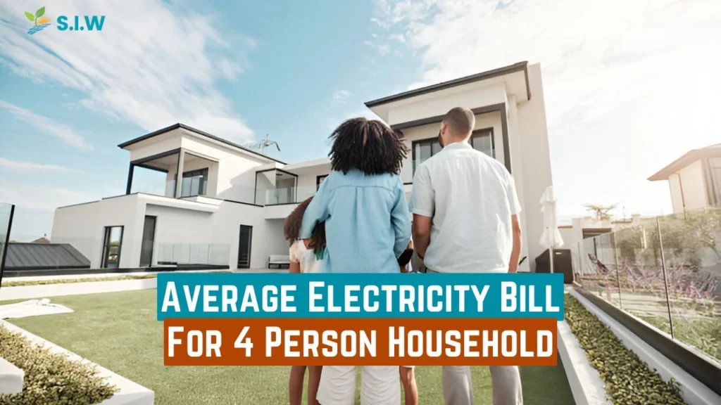 Average Electricity Bill For 4 Person Household