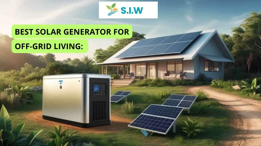 Best Solar Generator for Off-Grid Living